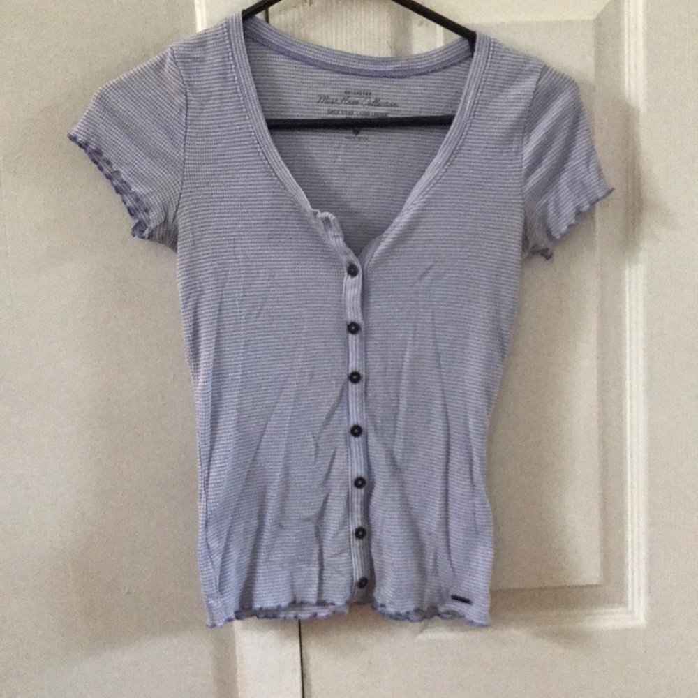 Striped Button Shirt